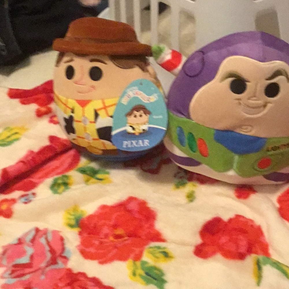 Squishmallows Toy Story Woody and buzz light year plush new